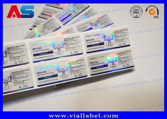 Pharmaceutical Peptide Sticker For 10ml /2ml / 15ml Vial