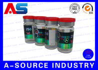 Professional Prniting Of 10ml Vile Labels And Cartons Hologram Laser Printing labels for glass vials