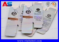 Customized 10mL vial Carton Box For Bodybuilding Bodybuilding Propionate Peptide Bottle