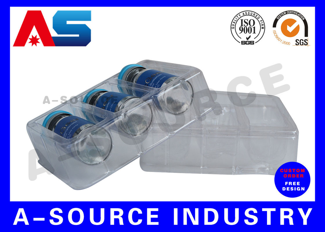 Pharmaceutical Plastic Blister Packaging For Steroid Glass Vials 2mL