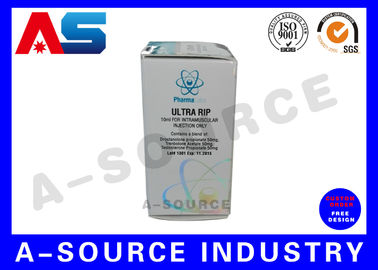 Laser Custom Small Glass Vials Printed Cardboard Boxes Order For Healthcare Packaging