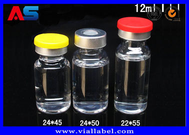 22*45mm Glass Bottles10ml Glass Vials With Stopper Lids For Steroids