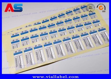 ODM Steroid Bottle Labels Stickers For Injections Steroids Custom Silver Foil Printing
