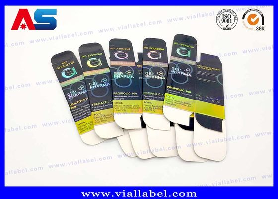 Anadrol Injectable Steroids Small 10ml Vial Boxes / CMYK Printing Pharma Box