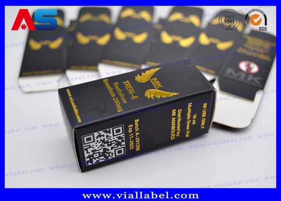 Printed Vials 10ml Pharmaceutical Packaging Peptides Box And Label