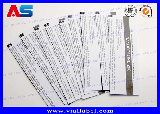 Foldable 10ml Paper Leaflet Inserts Printing For Steroids Description