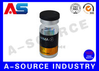 Test 250 bottle label Steroid Vial Label Sticker Printing For 10ml Bottle