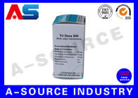 Pharmacy Paper Carton 10ml Vial Boxes Custom Vinyl Labels For Laboratory Vials