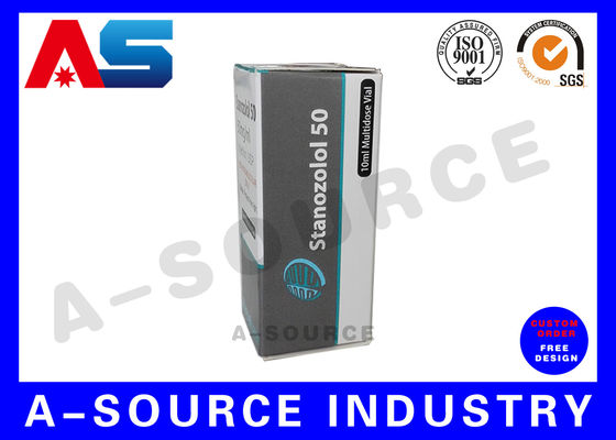 Customized Hologram Vial Storage Box Printing 10ml Vial Boxes And Packaging / small packaging boxes