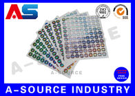 Secure  Printed Self Adhesive Stickers Labels Vinyl Printing With Serial Number
