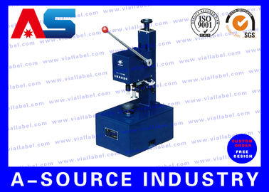 Black Stand Manual Vial Crimper Cap Sealer Machine 380v / 220v vial crimping machine