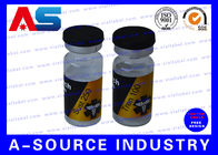 Peptide Bottle Labels Of 10ml Glass Bottles, Medical Private Hologram Labels Printing