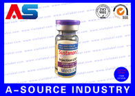 Pharmaceutical Holographic 10ml Vial Labels Custom For Injection Peptide