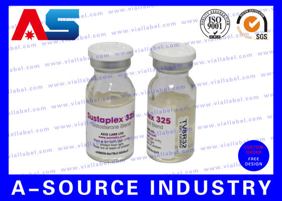 For Boldenene Undecylenate Vial 10ml Custom Hologram Stickers  Strong Adhesive 10ml Vial Labels with Hologram Laser Effect Custom Size