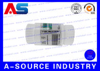 Winstrol 10 Pill Bottle Label Custom Design Adhesive Labels / Steriod Bottle Labeling For 50ml Jars