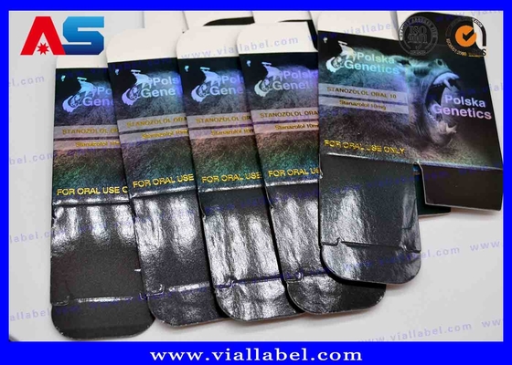 Colorful Printing Peptides Paper Box For 2ml Vial And 2ml Ampoule pharmaceutical packaging paper boxes