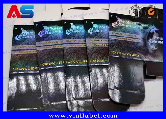 Colorful Printing Peptides Paper Box For 2ml Vial And 2ml Ampoule pharmaceutical packaging paper boxes