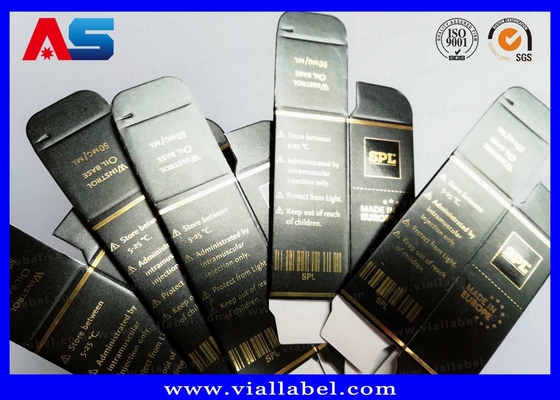 Peptides Paper Packaging Box , Peptide Box For 1ml Ampoules And Vial 2ml boxes for 10ml vials