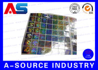 Anti - Fake Security Hologram Stickers For 10ml Vial Label Boxes