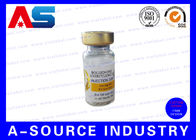 Customized 10ml Vial Labels Gold foil Printing For Sterile Injection bottles Packaging