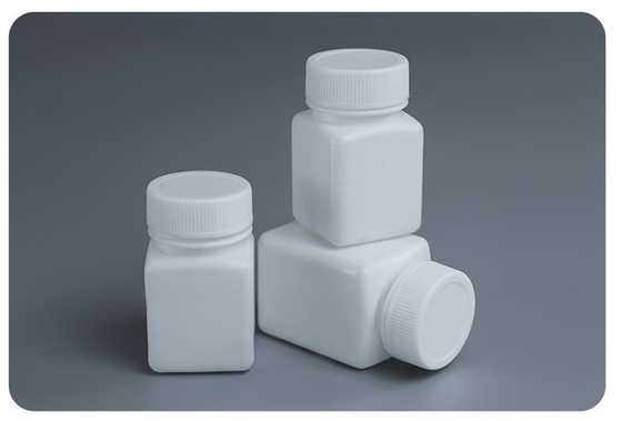 HDPE Medical Plastic Pill Jar With Childproof Lids And Protection Seal medicine pill bottles