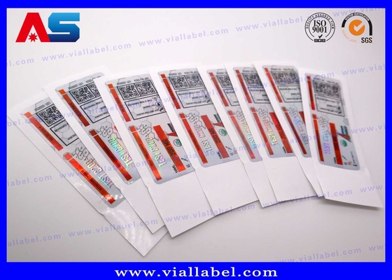 CMYK Peptide Vial Labels For Medicine Glass Bottle Sticker Printing Factory Waterproof Strong Adhesive