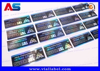 Silver Foil Decals 5ml Steroid Bottle Labels Printing Matt Lamination Vial Sticker Maker For Pharmaceutical