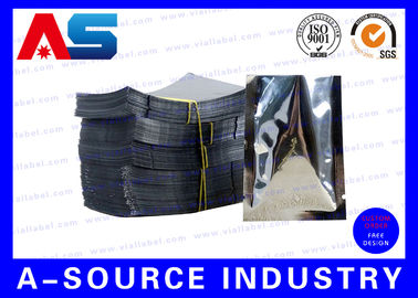 Silver Standing Up Plastic Aluminium Foil Bag For Medication Blister Packs aluminium foil pouches