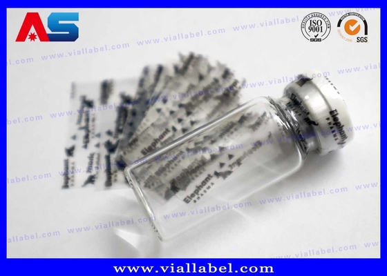 Pharmalab Heat Shrinkable Sleeve For Peptide Bottle Cap Sealing PVC Heat Shrink Sleeve Labels