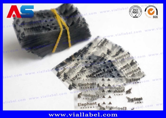 Pharmalab Heat Shrinkable Sleeve For Peptide Bottle Cap Sealing PVC Heat Shrink Sleeve Labels