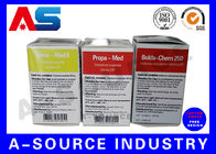 Customized ISO 9001 Pharma 10ml Vial Boxes for Storage , Regular Printing
