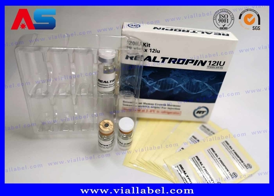 Somatropina Hcg Packaging Paper Injection Vial Box With Label FOR BODYBUILDING SUPPLEMENTS