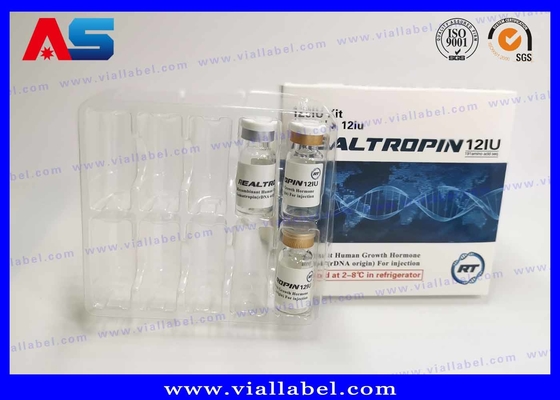 Somatropina Hcg Packaging Paper Injection Vial Box With Label FOR BODYBUILDING SUPPLEMENTS