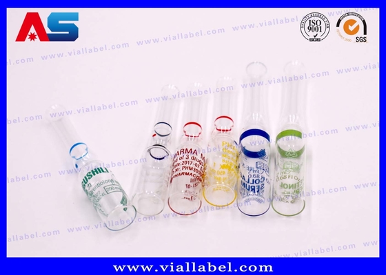 Sus tanon Clear Pharmaceutical Glass Ampoule With Rings 1ml 2ml 3ml 5ml 6ml 10ml