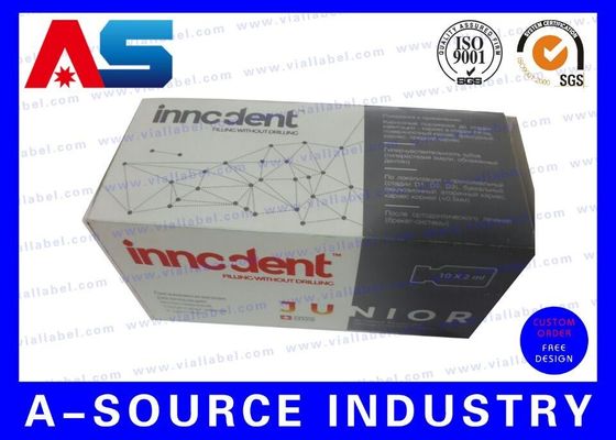 Pharmaceutical Packaging Medicine Carton Box 10 Space 3 ml Vial For Soma-tropin
