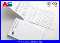 Peptide Description Custom Pamphlet Printing , Foldable Pamphlets Templates
