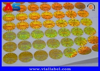 Security Honeycomb Hologram Stickers Printing For Anti Counterfeiting