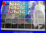 Security Honeycomb Hologram Stickers Printing For Anti Counterfeiting