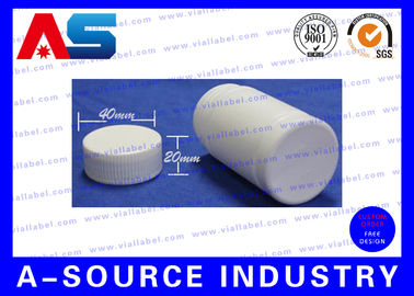 Eco - Friendly 80ml Round Plastic Pill Bottles / Medicine Bottle With Screw Cap plastic medicine bottles