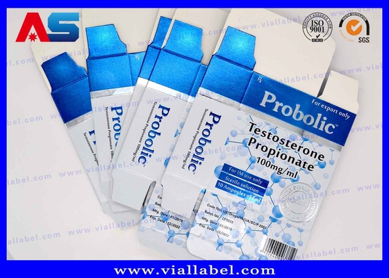 Bodybuilding Propionate 1ml Ampoule Boxes Printing Pharmaceutical Design boxes for small vials