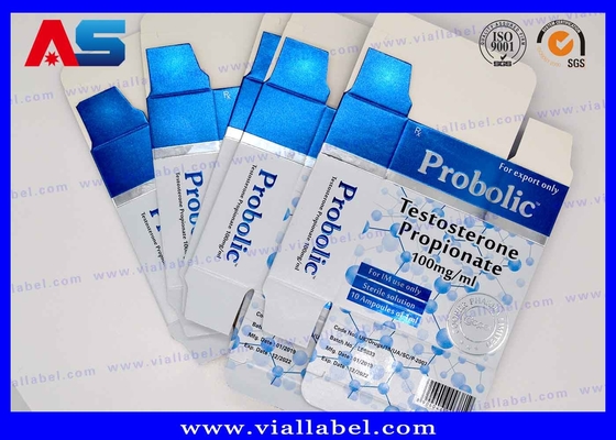 Bodybuilding Propionate 1ml Ampoule Boxes Printing Pharmaceutical Design boxes for small vials
