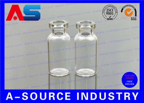 Sterile 2ml Glass Vials , Manual / Semi Automatic Crimper Small Glass Vials