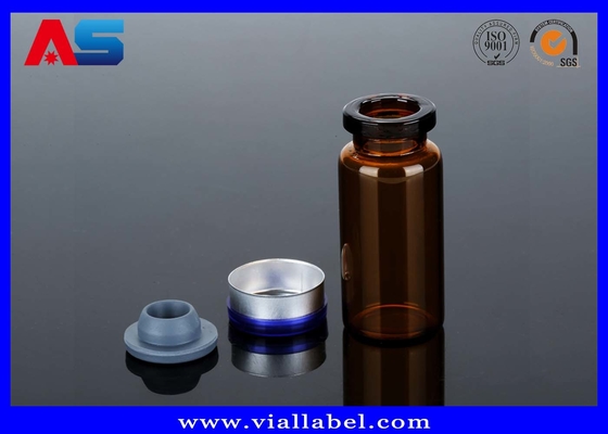 Pharmaceutical Laboratory Glassware Empty Glass Vials Dropper And Plastic Caps 10ml small glass vials