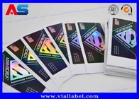 Hologram Strong Adhesive Labels 10ML Vials Printed Free Design