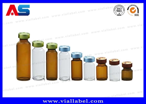 Small Glass Vial For Pharmacy Oils &amp; Liquids Storage 1ml/2ml/3ml/5ml /10ml