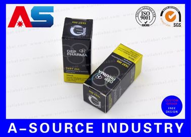 GEP Box Laser 10ml Vial Boxes Professional Pantone Colors Small Shipping Boxes bodybuilding packaging boxes