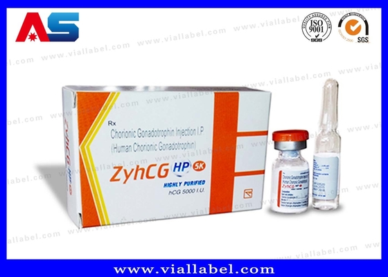 Peptide Injection Bottle Labels Printing Of 2ml Bottle And 1ml Ampoule