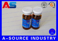 RX 10ml Vial Labels Silver Foil Metallic Printing For Laboratory Injection Multiple-Dose Vial Boldenone Undecenoate