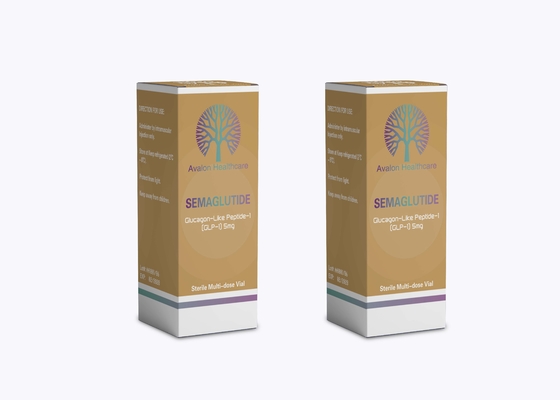 1ml / 2ml /10ml /30ml Customized Logo Semaglutide Label And Box Within Customized Colors Printing