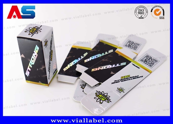 Injection Paper Box 10ml For YK11 4 Mg 50 Tabs , Customized Injection Vial Box Printing